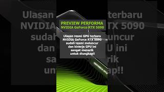 PREVIEW PERFORMA NVIDIA GeForce RTX 5090!! #shorts