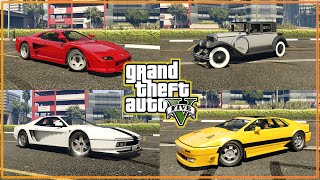 Find ALL Classic Sports Cars in GTA V Story Mode FAST!