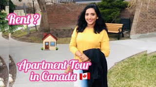 Apartment Tour In Canada / Basic House Rent ? / Telugu Vlogs In Canada / Poojitha Reddy