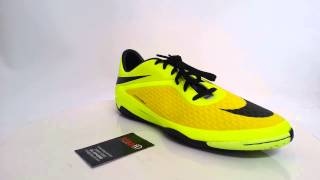 NIKE Hypervenom Phelon IC - Vibrant Yellow/Black/Metallic Silver