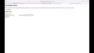 Lesson 10 : Interacting with a web form - Using Mac with VoiceOver