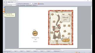 How to print on a 5x7 Pre-scored card blank