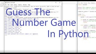 Python Programming - Simple Random Number Guessing Game