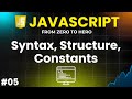 JavaScript Syntax, Structure & Comments: Essential Guide for Beginners