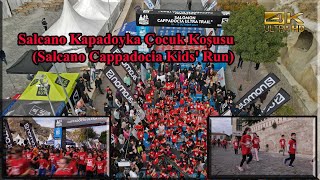 Salcano Kapadoyka Çocuk Koşusu (Salcano Cappadocia Kids' Run), Cappadocia Ultra-Trail. (4K Ultra HD)