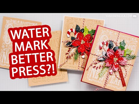 Try This! BetterPress with White & Watermark Inks