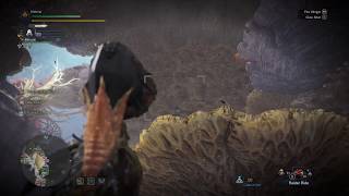 MONSTER HUNTER  WORLD - Blue Diva in Coral Highlands (area 6) (Sweet Melody achievement)