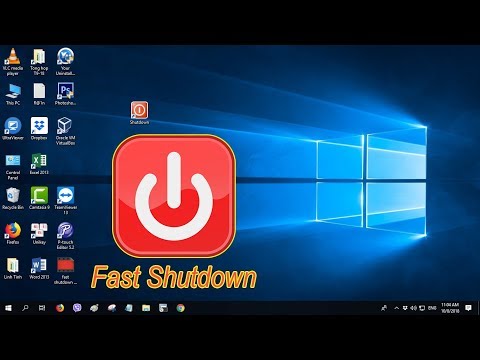 Быстрое завершение работы с помощью ярлыка в Windows 10/11 NETVN