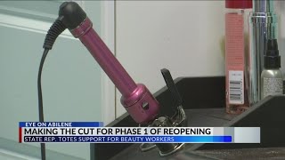 Abilene legislator says hair salons, barber shops, other beauty businesses should be allowed to open