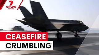 US-Iran ceasefire at breaking point | 7NEWS