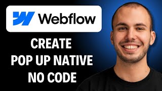 Webflow: How to Create a Popup with Native Interactions (No Code Needed) [2026 GUIDE]