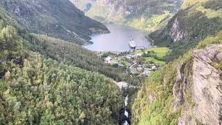 Flydalsjuvet hike, Geiranger, Norway