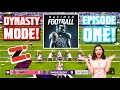 My Maximum Football DYNASTY Mode | Episode 1 | “WE RUN THIS!”