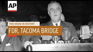 FDR 3rd Term, Tacoma Bridge Collapse | This Week In History | 4 Nov 19