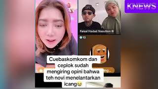 NOVI DI FITNAH MENELANTARKAN BANG ICANG, BEGINI KLARIFIKASI BANG ICANG