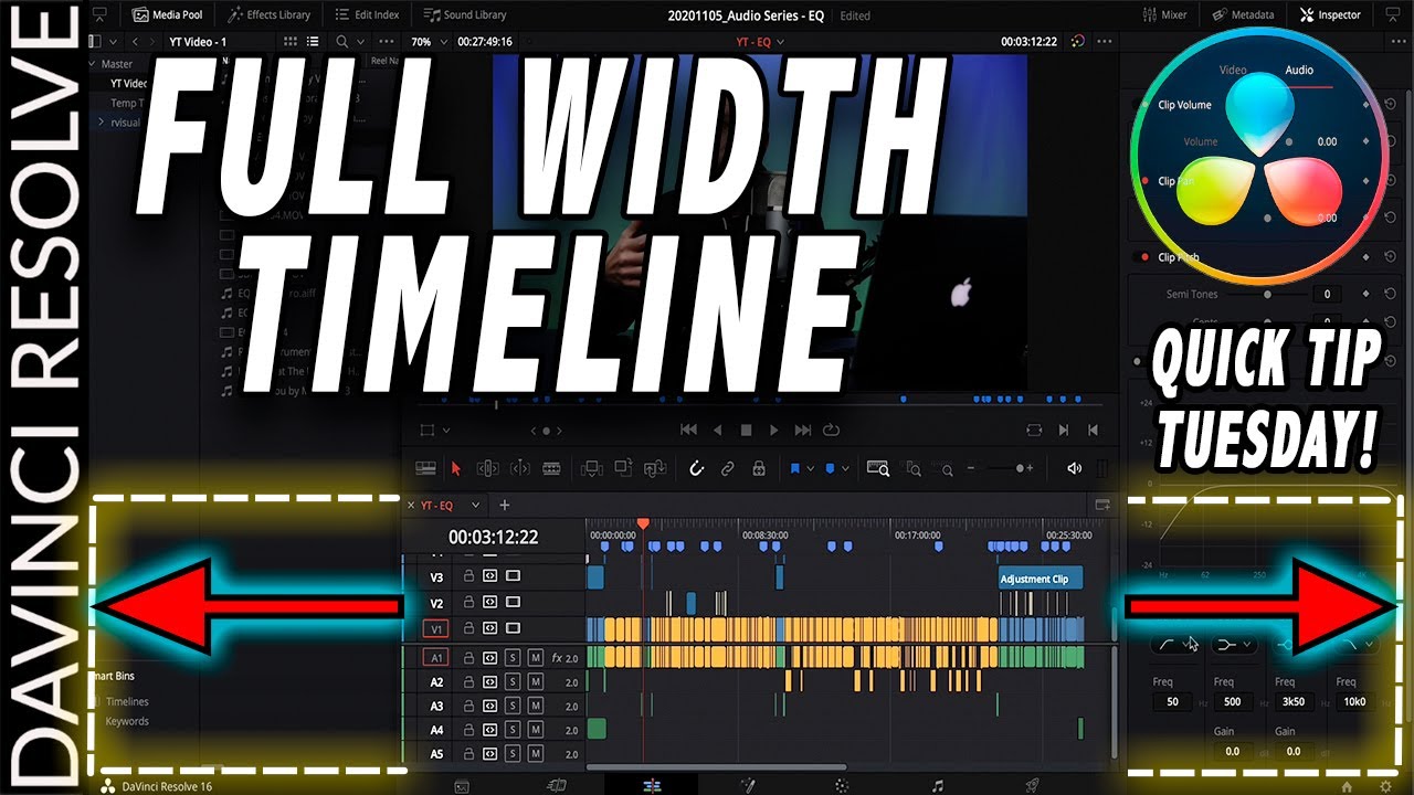 Davinci Resolve Timeline Template