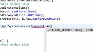Android Developing Applications Tutorial 192 AudioManager Methods