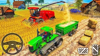 Harvester Tractor Farming Simulator 2021 - Tractor Driving 3D Farming - Android IOS Gameplay