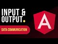 Using @Input and @Output in Angular