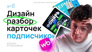 Дизайн разбор карточек товара на Wildberries №6 Инфографика