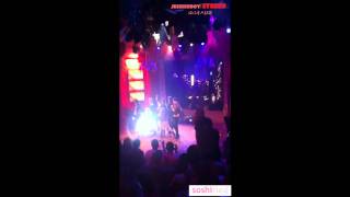 [Fancam] Girls' Generation SNSD Live with Kelly  in studio - Fanchants (MANchants) 2.1.12