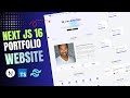 Build & Deploy a Professional Portfolio Website with Next.js 16, Tailwind CSS & TypeScript