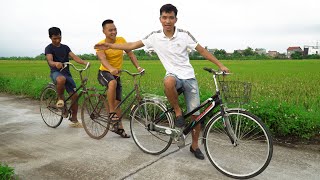 PHD - Gắn 3 Xe Đạp Với Nhau Sẽ NTN | a Bicycle Built For 3