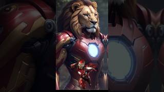 All Avengers as Lion 🦁🦁#capcut #youtubeshorts #avengers