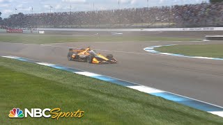 2022 Gallagher Grand Prix: Pato O'Ward spins early after contact on Lap 1 | Motorsports on NBC
