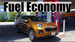 2018 KIA Sportage - Fuel Economy MPG Review + Fill Up Costs