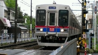 20130421 京成八幡に到着する3500形更新車