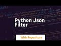 python json filter
