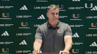 Mario Cristobal | National Signing Day Press Conference | 12.4.24