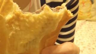 【咀嚼音・ささやき】パイたい焼きを食べてみた　コンビニスイーツTaiyaki Eating Sounds 【音フェチ・ASMR】