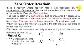 chemical kinetic and drug stability... first order kinetic