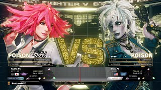 SFV Champion Edition 🔥 KUDO-PC (Poison)  Vs iDom (Poison) 🔥 Mirror Online Match's 11-07-2022