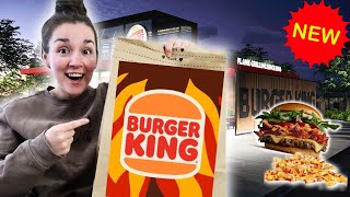 Trying Burger King brand new menu!