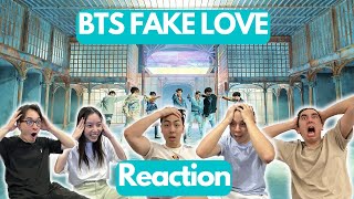 OUR FAVORITE BTS SONG YET ??!! | FIRST TIME WATCHING BTS 'FAKE LOVE'