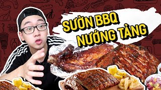 ĂN SƯỜN BBQ NƯỚNG TẢNG // Ở NHÀ ĂN CẢ THẾ GIỚI #08