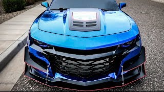 6th Gen Chevrolet Camaro Zl1 Conversion Front Bumper Kit 51 Off