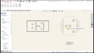 Modifying the Border of a Detail View in SOLIDWORKS