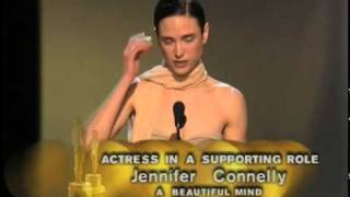 Jennifer Connelly Wins Best Supporting Actress | 74th Oscars (2002)