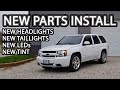 Trailblazer SS Headlight, Taillight and LED installation