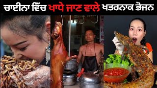 ਚਾਈਨਾ ਵਿੱਚ ਖਾਧੇ ਜਾਣ ਵਾਲੇ ਖਤਰਨਾਕ ਭੋਜਨ | Dangerous foods eaten in China | चीन में क्या खाया जाता है?