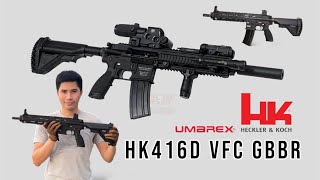 HK416D GBBR Umarex VFC Gen3 ปืนยาวระบบแก๊ส Full Marking  #boybbgun EP.231