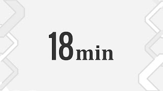 18 Minute Timer (Basic White)