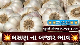 ગોંડલ માર્કેટ યાર્ડ લસણ ના બજાર ભાવ લાઈવ / નવા લસણ ના બજાર ભાવ / ગોંડલ માર્કેટ યાર્ડ લસણ ના બજાર ભાવ