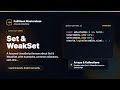 Set & WeakSet Explained | FullStack Masterclass JavaScript Course