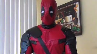 New Deadpool Costume Just Arrived! Parody Videos Comic-Con New Deadpool Costume Just Arrived! Parody Videos Comic-Con