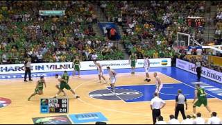 Jonas Valanciunas .vs Serbia @Eurobasket2011 (07-09-2011)